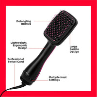 Revlon Hair Tools Pro Collection Salon One Step Hair Dryer and Styler, Black (Packaging May Vary)