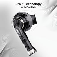 boAt Airdopes Joy, 35Hrs Battery, Fast Charge, IWP Tech, Low Latency, 2Mic ENx, Type-C Port, v5.3 Bluetooth Earbuds, TWS Ear Buds Wireless Earphones with mic (Swedish White)