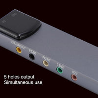 USB External Sound Card Optical SPDIF 5.1 Channel Aluminium Alloy â 5.1