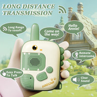 DQMOON Dinosaur Toys for Boys - 2 PCS Dinosaur Walkie Talkies Kids Toys for 3-8 Year Old Boys Gifts Outdoor Garden Games Birthday Gifts Christmas Stocking Fillers Sensory Toy for Kids Age 3-9