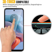 KUSINHOKA Case for Motorola Moto G34 5G With Slide Camera Protection Cover,Magnetic Metal Ring Kickstand Shockproof Military Grade Heavy Duty Tough Cover,Blue