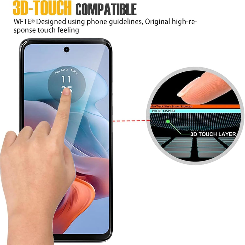 KUSINHOKA Case for Motorola Moto G34 5G With Slide Camera Protection Cover,Magnetic Metal Ring Kickstand Shockproof Military Grade Heavy Duty Tough Cover,Blue