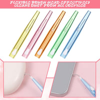 Charging Port Cleaning Brushes 20-Pack Nylon Mini Anti-Clogging Kit â 20 Pack