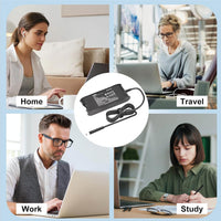 65W Laptop Charger, 19.5V 3.34A Power Adapter for Dell Latitude 5480 5490 E5470 E5440 E7440 E7270 E5430 E6440 E7250 E7240 E7470 Inspiron N5110 3520 3420 7490 LA65NS2-01 HA65NS5-00 Power Supply Cord