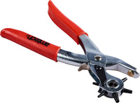Amtech Revolving Leather Punch Plier Hole Puncher for Belts Canvas Plastics Textiles