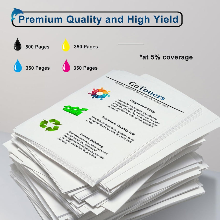GoToners 604XL Ink Cartridges Multipack Replacement for Epson 604 Ink Cartridge Compatible for Epson XP2200 Workforce WF-2930 WF-2935 XP-2200 XP-3200 XP-4200 XP-2205 XP-4205