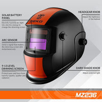 DEKO Welding Mask Helmet Auto Darkening, Welders Mask, Welding Helmets Solar Powered Auto Darkening
