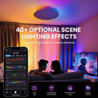 Smart RGB Ceiling Light LED 2700LM Alexa Compatible â 12 Inch