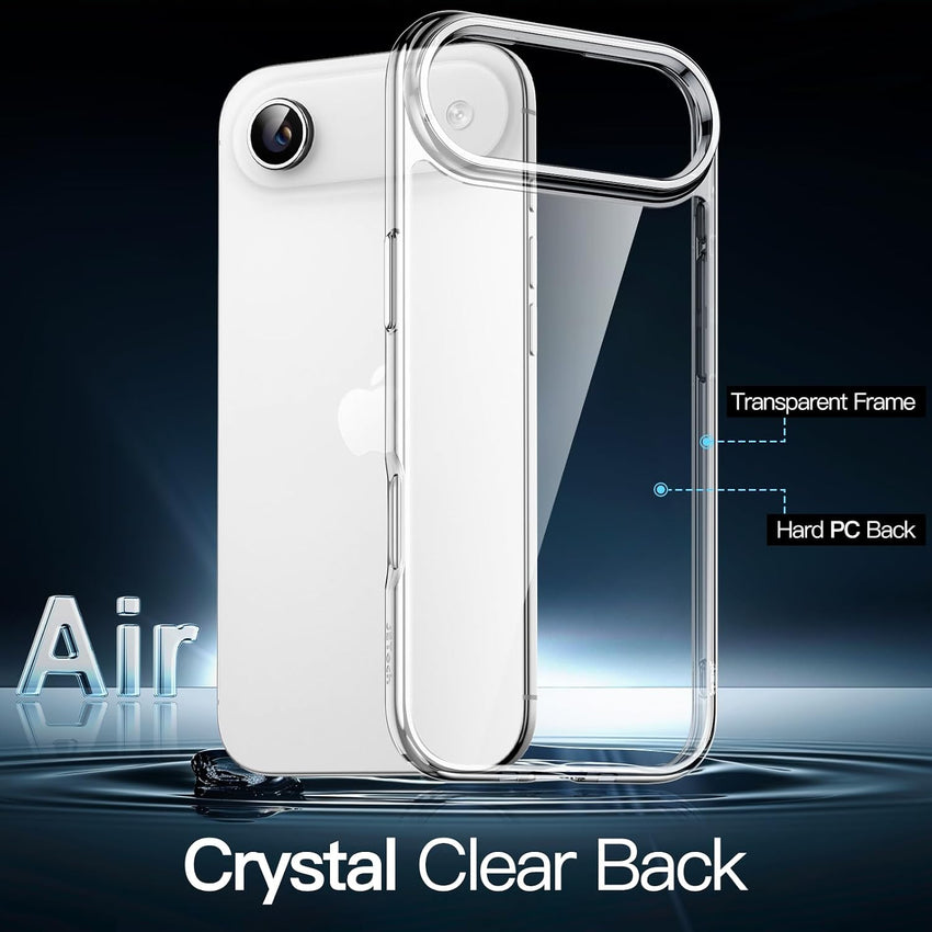 JETech Case for iPhone Air, Anti-Yellowing, Clear