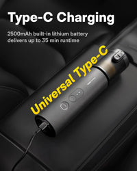 HOTO Handheld Car Vacuum Cleaner Cordless, READ DESC 4-in-1 Portable Mini Vacuum with 20000Pa Strong Suction, Electric Compressed Air Duster Blower for Car, Desk, Computer, Keyboard, Home, Office Cleaning