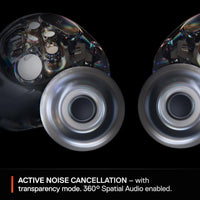 SteelSeries Arctis GameBuds for PS5 - Wireless Gaming Earbuds - 2.4GHz + BT 5.3 - ANC/Transparency - IP55 Water Resistant - 40H Battery - Wireless Charging - PS5, PC, Switch 2, Mobile - Black