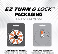 Energizer Sound Energy - Hearing Aid Batteries Size 312 (48 Pack) - Long Lasting Zinc Air Power - Easy Installation - Mercury & Cadmium Free - Made in UK - 4 Year Shelf Life [Amazon Exclusive]