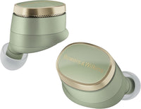 Bowers & Wilkins Pi8 True Wireless Noise Cancelling Earbuds with Bluetooth aptX, 24-bit Wireless Connection, Audio Retransmission, and 6 Built-in Microphones - Jade Green
