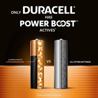 DURACELL Plus AA Batteries (24 Pack) - Alkaline Batteries 1.5V - Up to 150% Extra Life with POWER BOOST Actives- Reliability For Everyday Devices - 0% Plastic Packaging - 10-Year Storage - MN1500