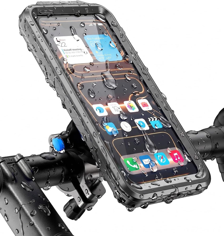 Bike Phone Mount Anti-Theft Waterproof Shockproof Lock/Unlock â Universal