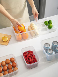 Food Storage Container Set 1.1L x6 BPA-Free Microwave & Freezer Safe â Clear 1.1L x6