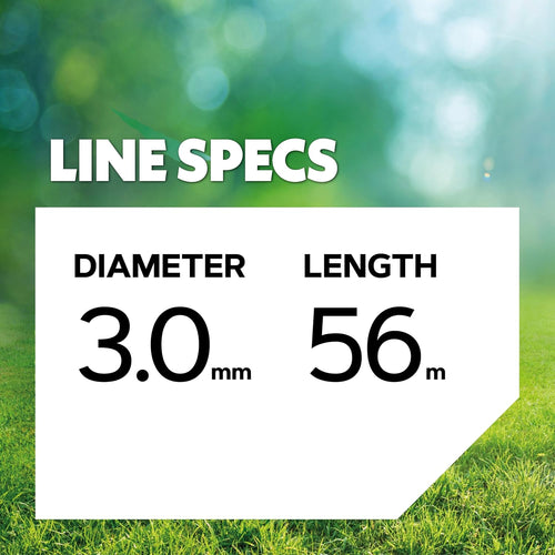 Oregon Round Strimmer Line 3.0mm x 56m Heavy Duty Nylon â Yellow