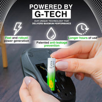 AAA Batteries Pack of 20 1.5V / Micro/Mini/Penlite / LR03 by GP Batteries Extra Alkaline Batteries Suitable for everyday use in a variety of devices - Clocks/Remotes/Mouse/Torch/Etc