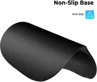 EooCoo Ergonomic Mouse Pad with Wrist Rest, Memory Foam Support Mousepad | Non-Slip Base for Computer, Cafe, Home & Office, 9.64 x 8.26 in Office Desk Accessories, Carpal Tunnel Relief