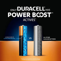DURACELL Optimum AA Batteries (12 Pack) - Alkaline Batteries 1.5V - 200% More Power Boost Actives - Meets Demands Of Modern Devices - 100% Recyclable, 0% Plastic Packaging - MX1500