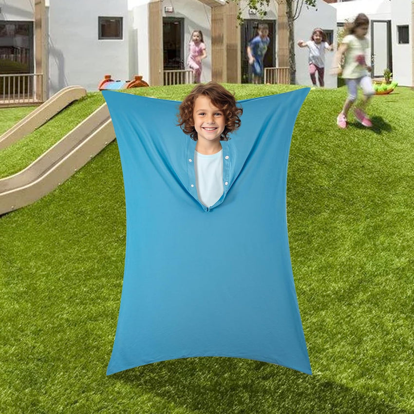 Sensory Body Sock Elastic Full-Body Exercise Suit Deep Pressure Therapy â S 102x70cm