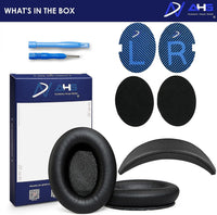 AHG Accessory House Global Replacement AE2 / Soundtrue ear pads and Headband pad cushion kit. Compatible with Bose SoundLink AE/SoundTrue AE/Around-Ear 2 and Around-Ear 2 Wireless Headphones