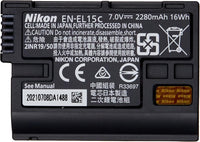 Nikon Rechargeable Li-ion Battery EN-EL15c,VFB12802