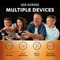 Duracell Rechargeable AA Batteries (Pack of 8), 2500 mAh NiMH, pre-charged, Our No.1 Longest Lasting Rechargeable Battery