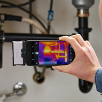 Flir One - Thermal Imaging Camera for iOS Smartphones (iPhone 14 and Older w/Lightning Port), 240x180 Super Resolution (80x60 Native IR)