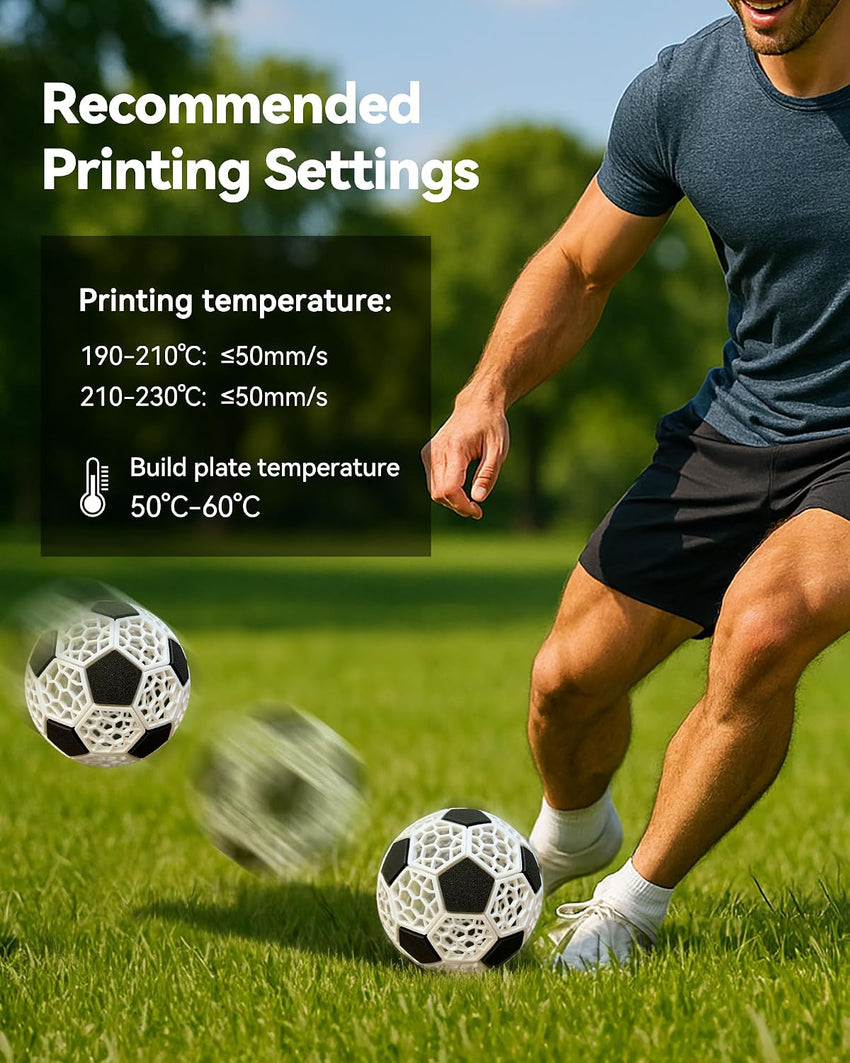 SUNLU TPU 90A 1.75mm Ultra-Soft 3D Printer Filament Black