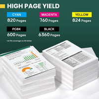 INK E-SALE 580 581 Ink Cartridges Replacement for Canon PGI-580 XXL CLI-581 XXL 10-Pack for TS6350 TS700 TS705 TS705A TR8550 TR7550 TS8350 TS8351 TS6150 TS6151 TS9550