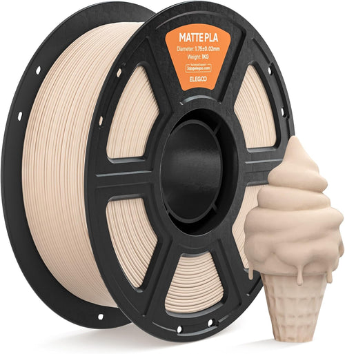 ELEGOO Matte PLA Filament High Precision - Beige 1kg 1.75mm