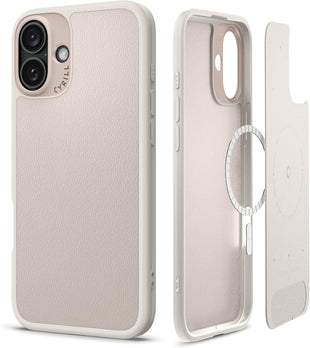 CYRILL by Spigen Kajuk Mag [Crossbody Case] Compatible with iPhone 16 Pro Max (2024) [Compatible with MagSafe] - Classic Charm Cream