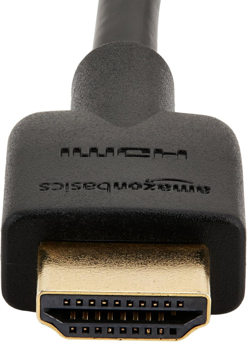 Amazon Basics CL3 Rated High Speed 4K HDMI Cable (18Gbps, 4K/60Hz) - 10 Feet, Black
