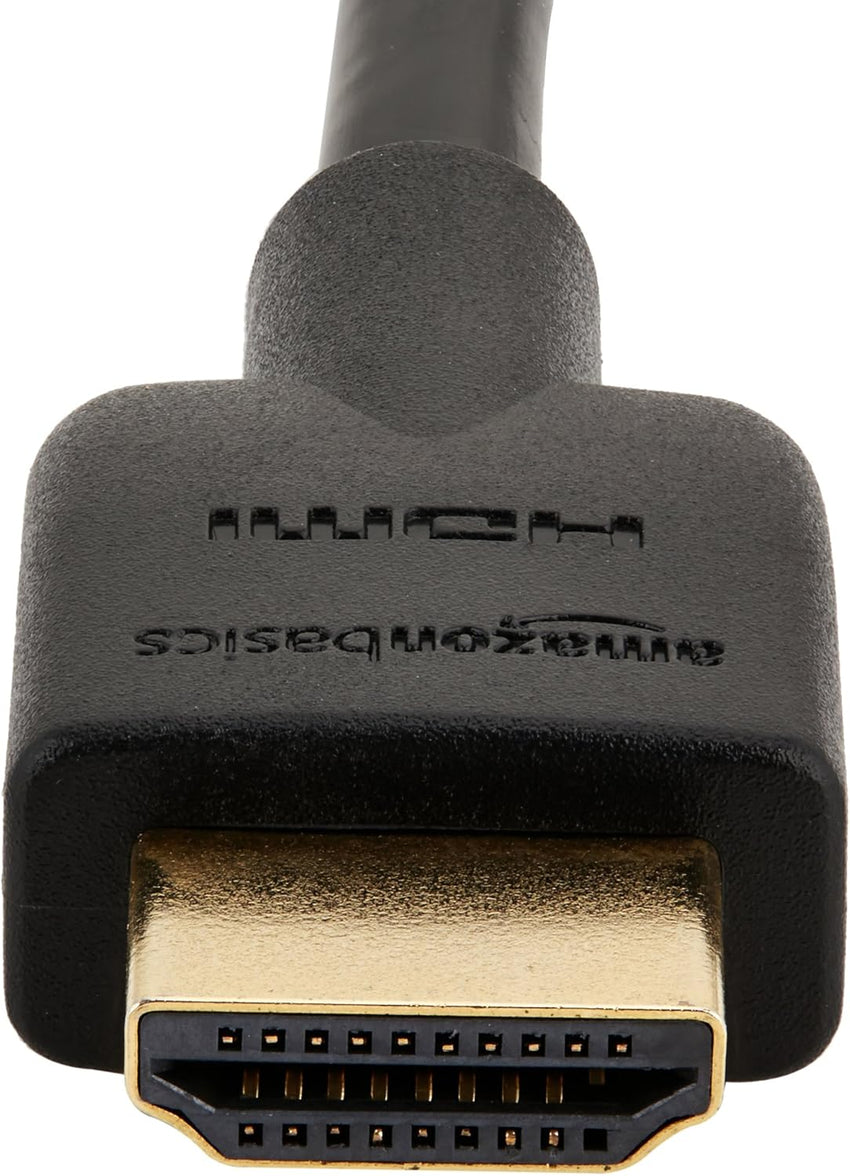 Amazon Basics CL3 Rated High Speed 4K HDMI Cable (18Gbps, 4K/60Hz) - 10 Feet, Black