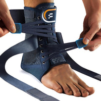 Ankle Support Brace Removable Stabilizers for Injury Recovery â One Unit