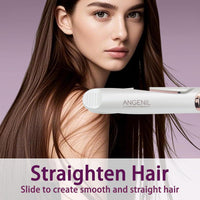 Pro Twist 2-in-1 Hair Straightener & Curler Ceramic Dual Voltage LCD 130-230Â°C - With Heat Mat