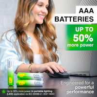 AAA Batteries Pack of 20 1.5V / Micro/Mini/Penlite / LR03 by GP Batteries Extra Alkaline Batteries Suitable for everyday use in a variety of devices - Clocks/Remotes/Mouse/Torch/Etc