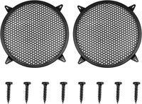 X AUTOHAUX 2pcs Grill Cover 12" Mesh Protector Car Speaker Subwoofer Grill
