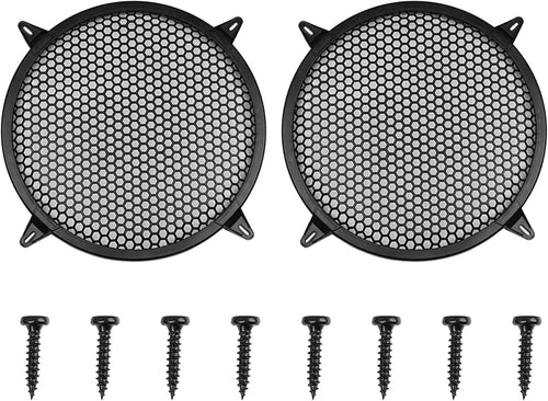 X AUTOHAUX 2pcs Grill Cover 12" Mesh Protector Car Speaker Subwoofer Grill
