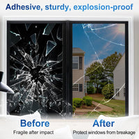 Lifetree One Way Clear Window Film Privacy : Heat Reflective Mirror Window Film Anti Glare, UV Window Tint Film Sun Blocker for Hom Office (Silver-silver, 75 * 200cm)