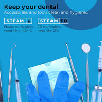 Sterilisation Pouches Self-Seal 90 x 260mm â Pack 200