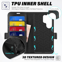 Samsung Galaxy S26 Ultra Folio Wallet Case Slim Flip Cover Klein Blue 6.9in