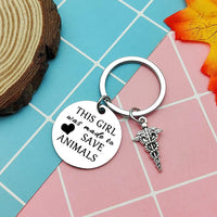 Vet Tech Keyring Appreciation Gift for Veterinary Technician ÃÂ¢ÃÂÃÂ One Size