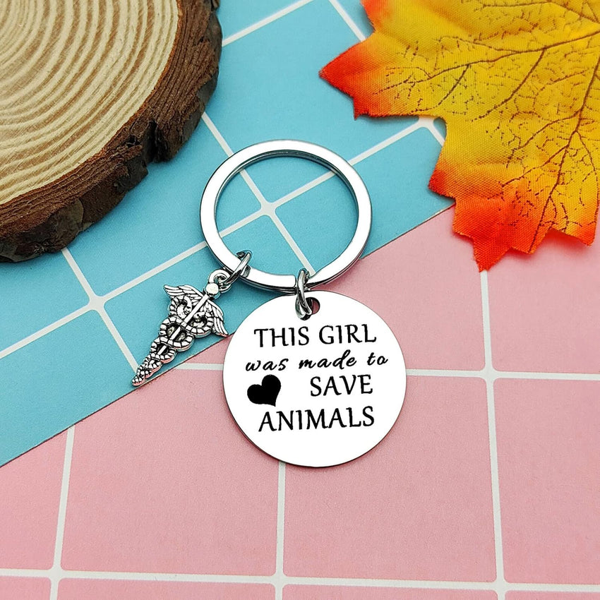 Vet Tech Keyring Appreciation Gift for Veterinary Technician ÃÂ¢ÃÂÃÂ One Size