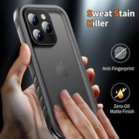 Cozycase for iPhone 13 Pro Max Waterproof Shockproof Case with Screen/Camera Protector - Unbreakable/Heavy Duty/Front and Back Coverã360 Full Body ProtectiveãUnderwater Dustproof Antishock Hard Bumper