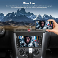 CAMECHO Android 13 7.0 inches Car Stereo for Opel Corsa d/Astra h/Zafira b/Meriva/Vivaro