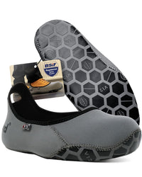 V12 MukGuard Reusable Overshoes - Washable, Slip-Resistant & Heavy-Duty Shoe Covers - Reusable Overshoes with Neoprene Upper & Rugged Grip Sole - Boot Cover for Work, DIY & Tradesmen - M (07/08)