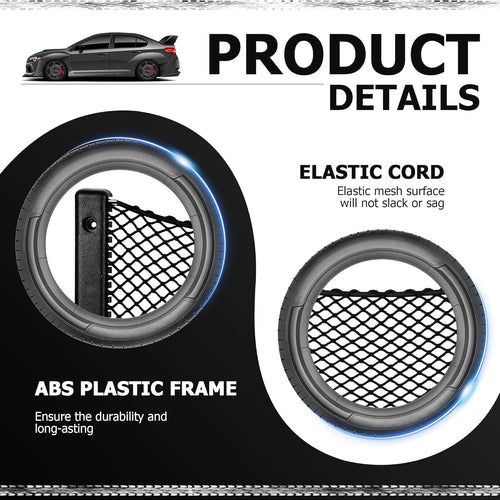 Storage Nets for Campervans Elastic Trunk Storage Bag â For Phones, Bottles, Toiletries