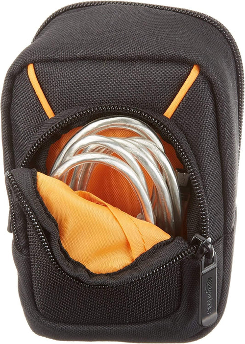 Amazon Basics Large Compact Digital Camera Case with Internal Padding for 5.2 x 3.2 x 1.0 inch Cameras, Solid, Black, Small